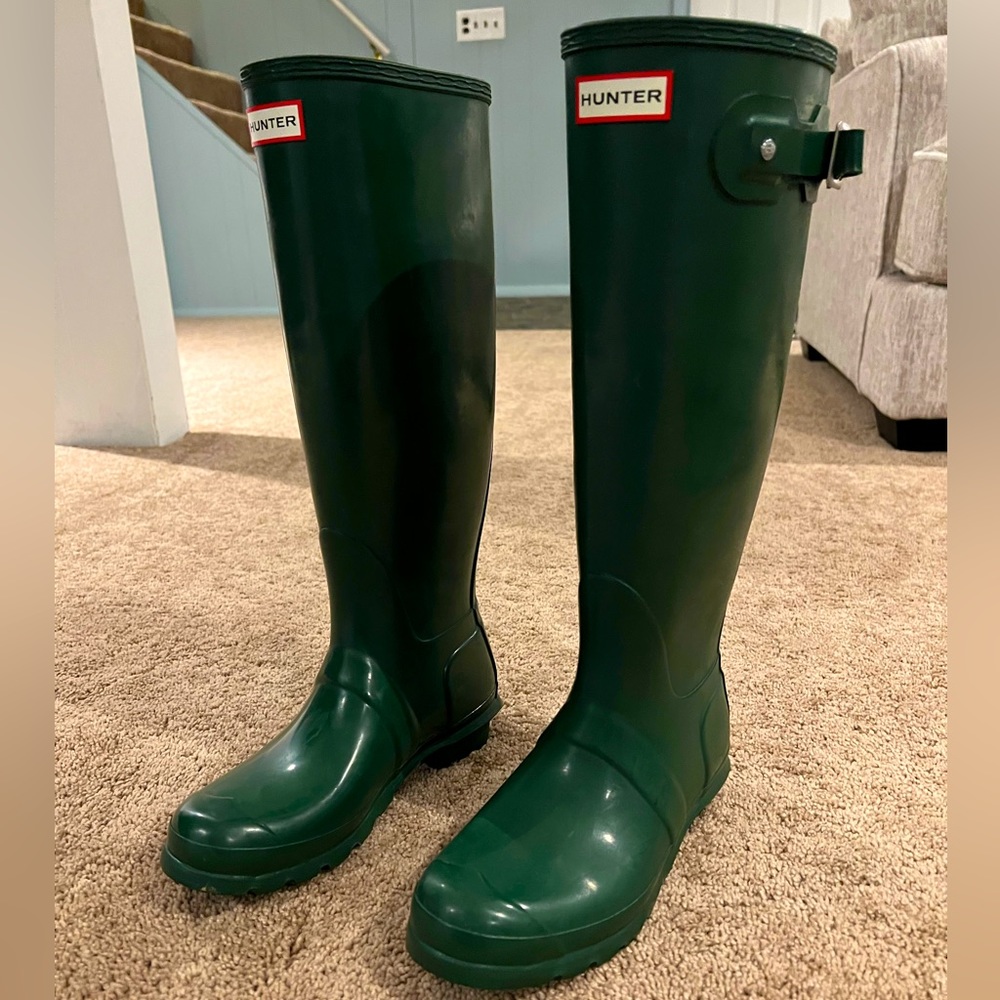 Hunter Green Hunter Brand Boots